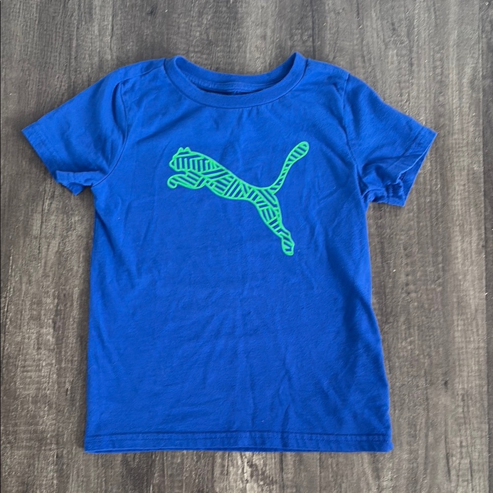 Bundle and save! 6/50 💰 Puma Kids Blue Graphic T-Shirt